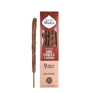 Sahumerio de Anis, Canela y Olibano x 9 u (Sagrada Madre)