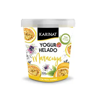 Yogurt Helado de Maracuya x 320 gr (Karinat)