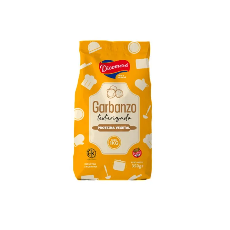 Garbanzo Texturizado x 350 gr x 10 u (Dicomere)