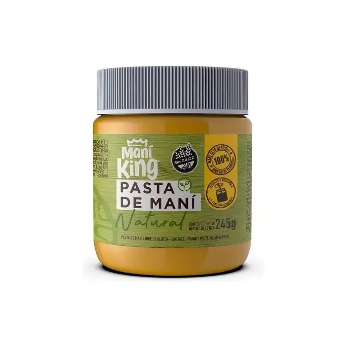Pasta de Mani Natural x 245 gr (King)
