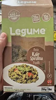 Pastas Fusilli de Kale y Espirulina x 284 gr (Legume)