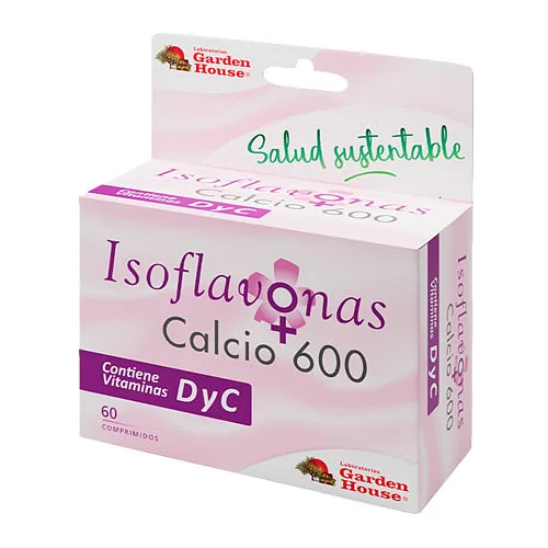 Isoflavonas + Calcio 500 x 60 cap (Garden House)