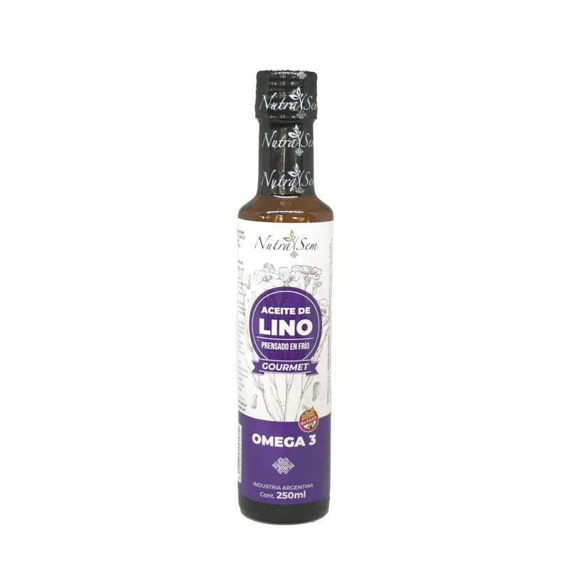 Aceite de Lino Gourmet x 250 ml (Nutrasem)