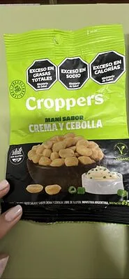 Mani Sabor Crema y Cebolla x 85 gr (Croppers)