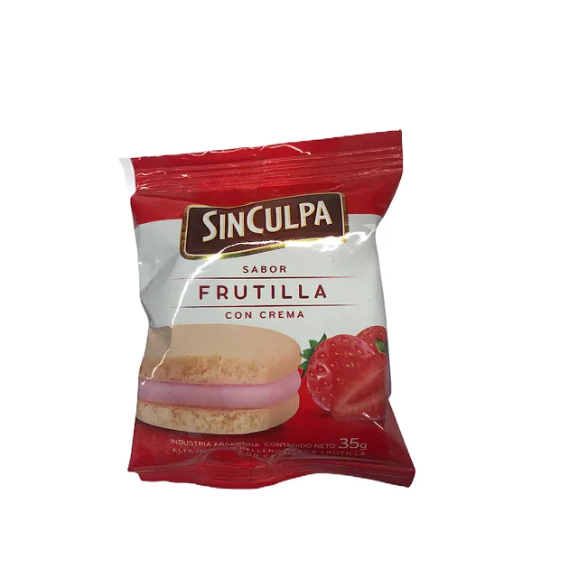 Alfajor de Frutilla (Sin Culpa)