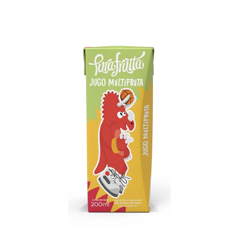 Jugo Multifruta Infantil x 200 ml (Pura Frutta)