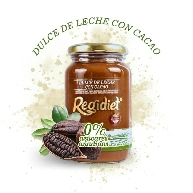 Dulce de Leche con Cacao x 445 gr (Regidiet)