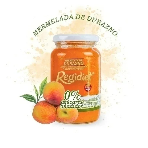 Mermelada de Durazno x 400 gr (Regidiet)
