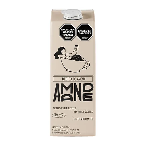 Bebida de Avena Barista x 1 lt x 10 u (Amande)