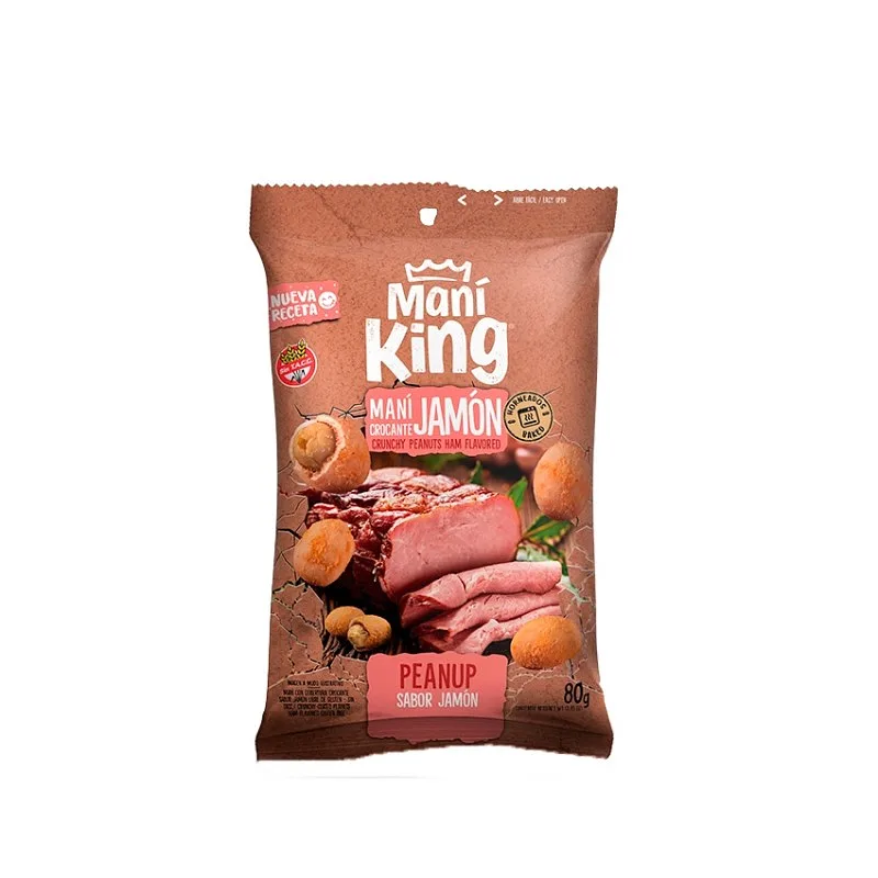 Mani Crocante de Jamon x 80 gr (Mani King)