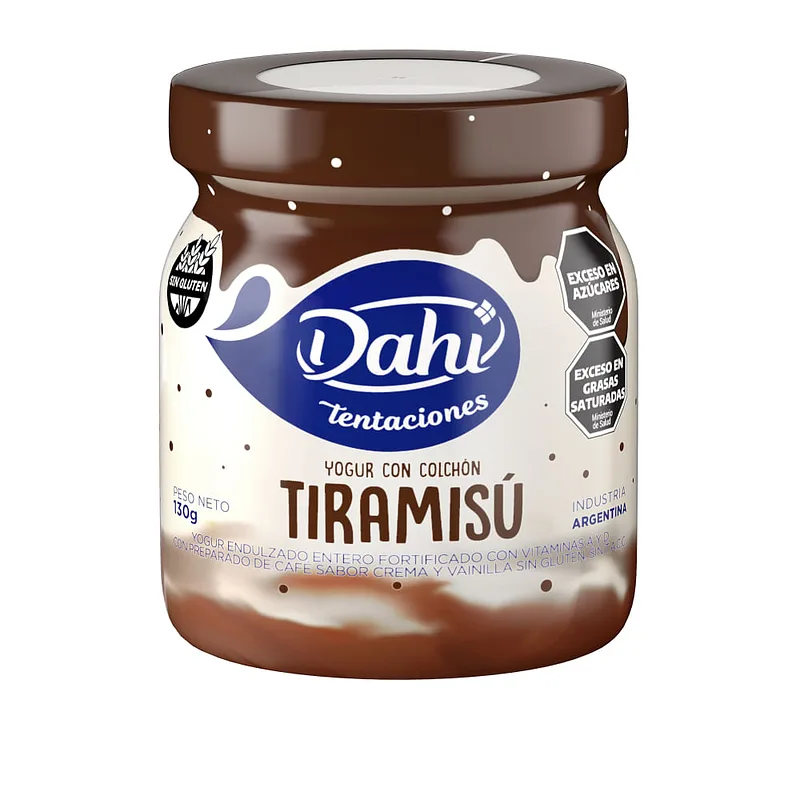 Yogur con Colchon de Tiramisu (Dahi)