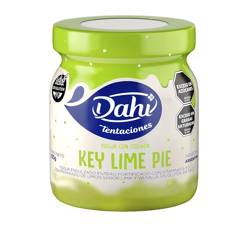 Yogur con Colchon de Key Lime Pie (Dahi)