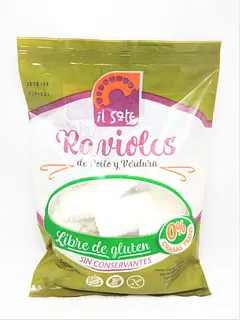 Ravioles de Pollo y Verdura x 300 gr (Il Sole)