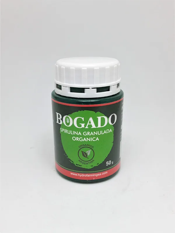 Spirulina Granulada Organica x 50 gr (Bogado)