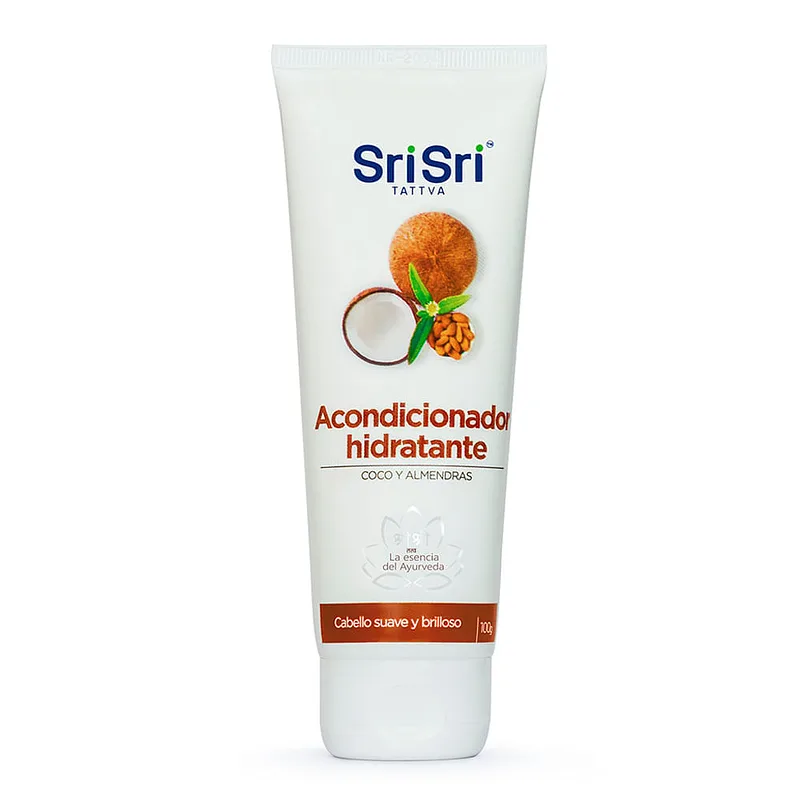 Acondicionador Hidratante Coco y Almendras x 100 gr (Sri Sri)