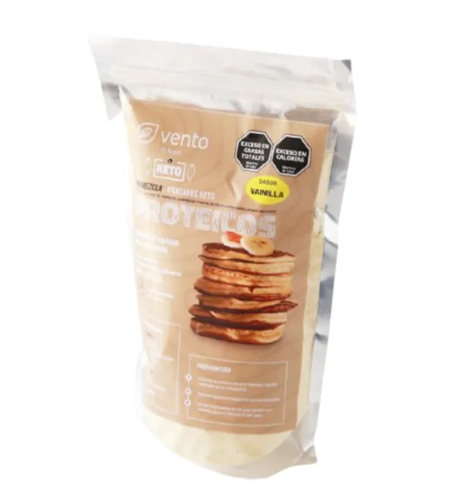 Premezcla Keto para Pancakes Proteicos Sabor Vainilla x 450 gr (Vento Fit)