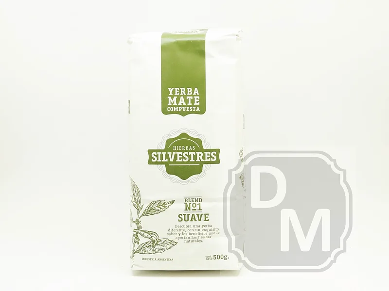 Yerba Mate Blend N1 Suave Hierbas Silvestres x 500 gr (Hierbas Silvestres)