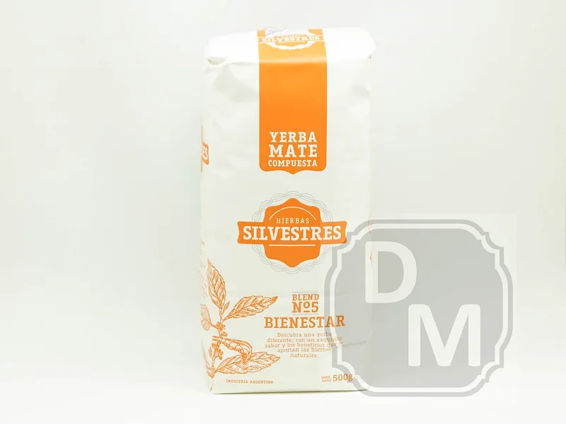 Yerba Mate Blend N5 Bienestar Hierbas Silvestres x 500 gr (Hierbas Silvestres)
