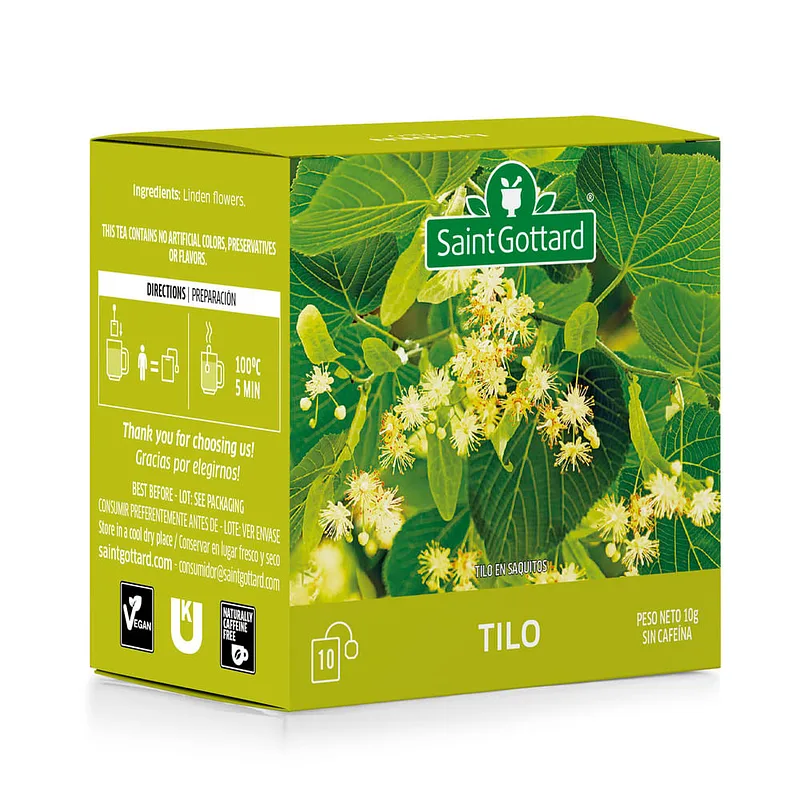 Te Tilo x 10 u (Saint Gottard)