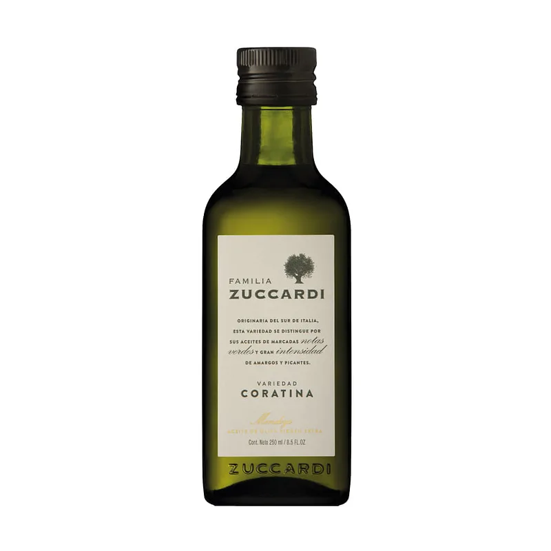 Aceite de Oliva Variedad Coratina x 250 ml (Zuccardi)