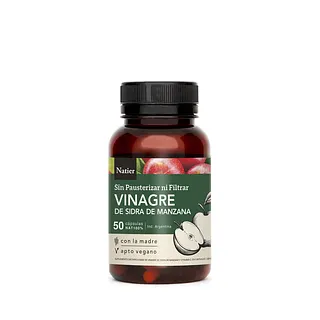 Vinagre de Sidra de Manzana x 50 cap (Natier)