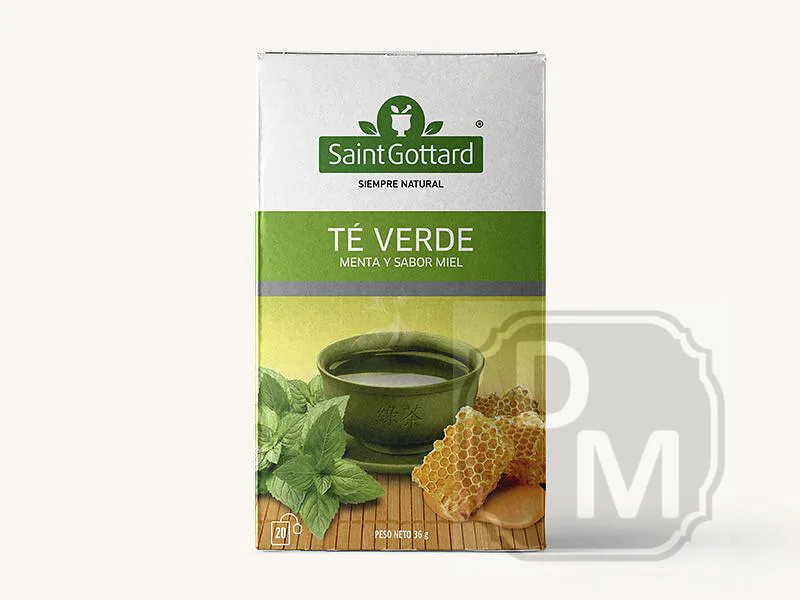 Te Verde con Menta y Miel (Saint Gottard)