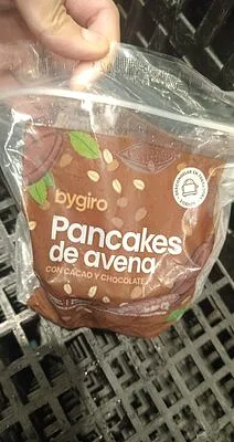 Pancakes de Avena Sabor Chocolate x 6 u (Bygiro)
