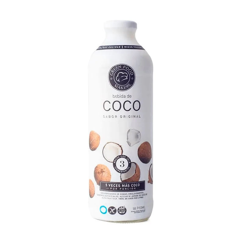 Bebida de Coco x 910 ml (Green Food Makers)