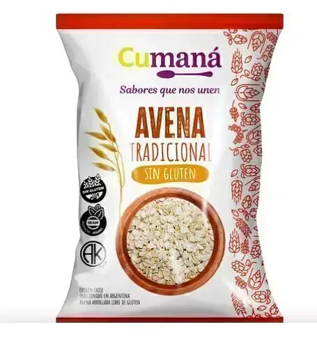 Avena Tradicional Sin Gluten x 400 gr (Cumana)