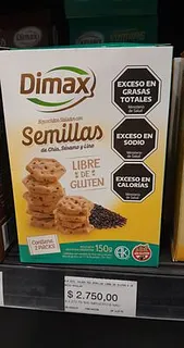 Bizcochitos Salados con Semillas x 200 gr (Dimax)