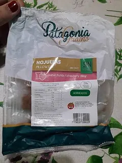 Almohaditas Hojuelas Rellenas de Frutilla x 100 gr (Patagonia Grains)