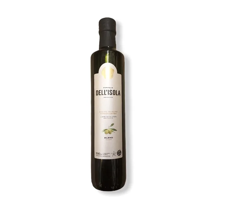 Aceite de Oliva Extra Virgen Blend Suave x 500 ml (Dell Isola)