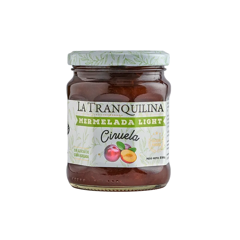 Mermelada Ciruela Light x 330 gr (La Tranquilina)