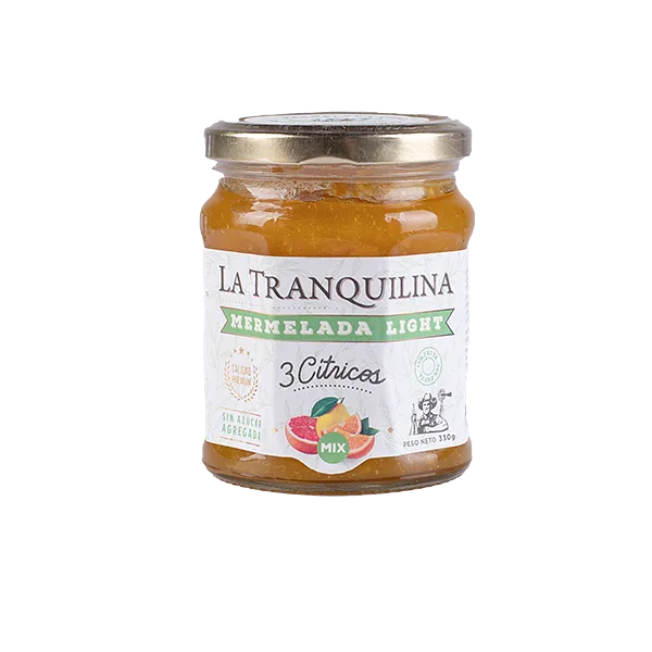 Mermelada Citricos Light (Limon Naranja Pomelo) x 330 gr (La Tranquilina)