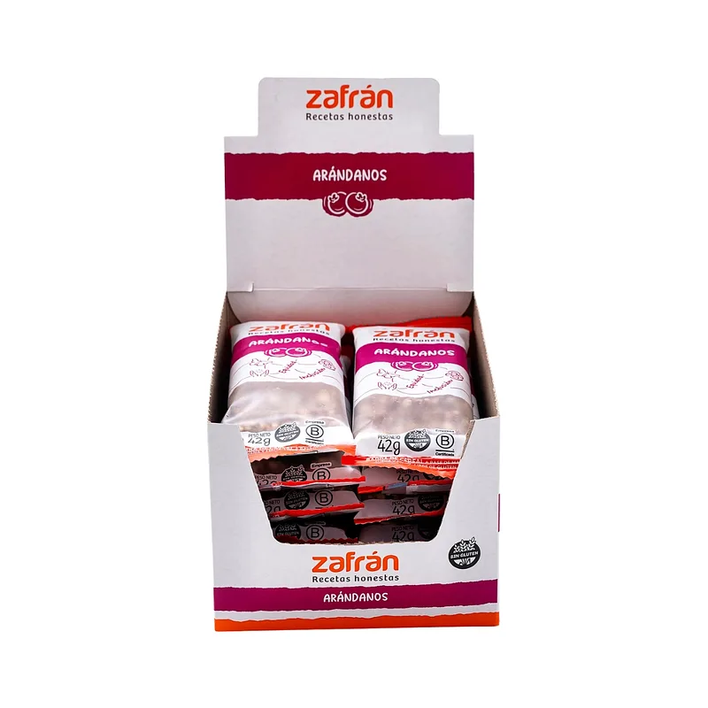 Barritas de Arandanos x 42 gr (Zafran)