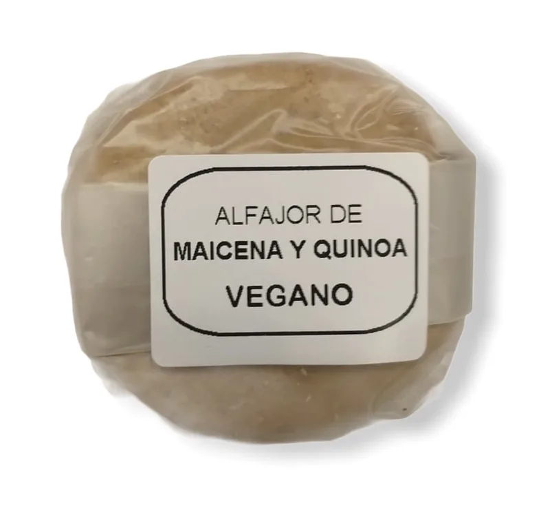 Alfajor Vegano de Maicena y Quinoa (Carmela Tomasa)