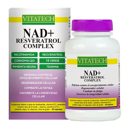 Nad + Resveratrol Complex x 100 u (Vitatech)