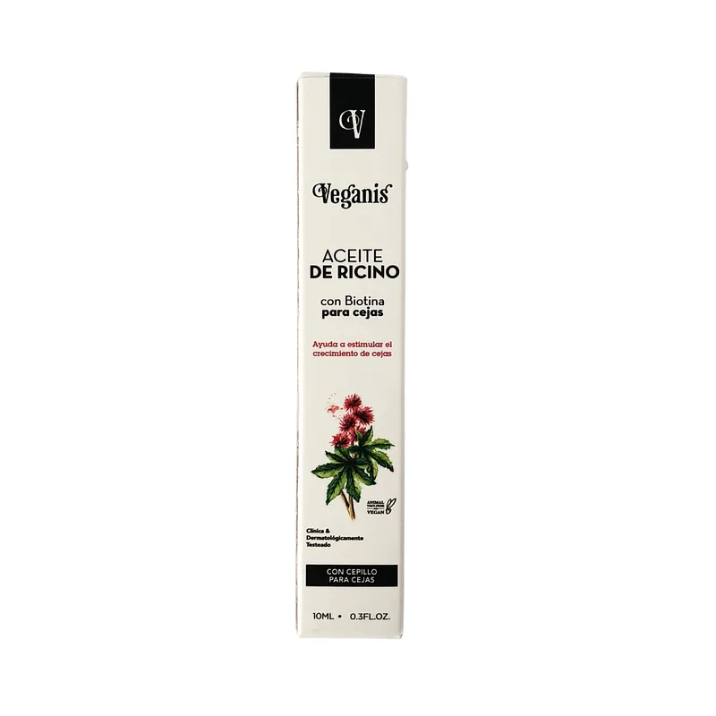 Aceite de Ricino para Cejas x 10 ml (Veganis)