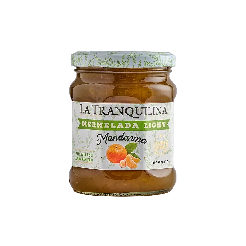 Mermelada Mandarina Light x 330 gr (La Tranquilina)