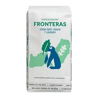 Yerba Mate con Menta y Lavanda Lata x 500 gr (Fronteras)