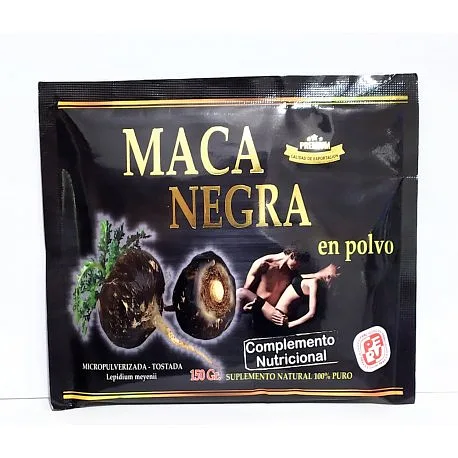Maca Negra Peruana en Polvo x 150 gr (Maca)