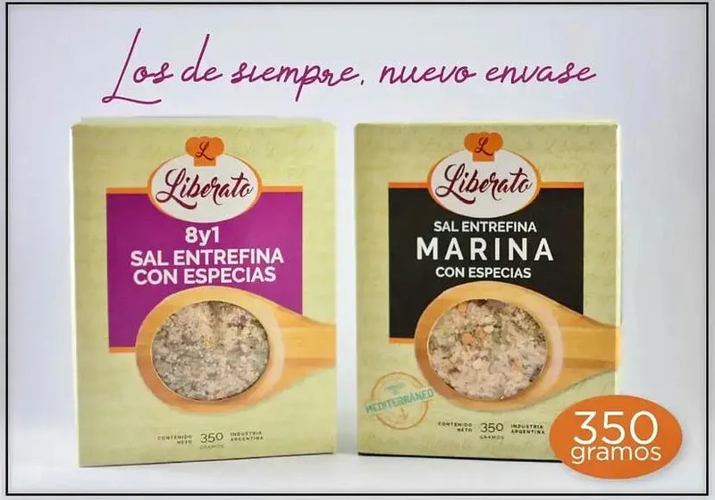 Sal Marina Entrefina con Especias x 250 gr (Liberato)