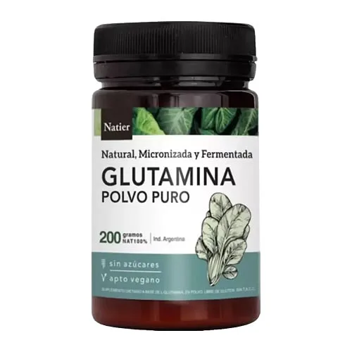 Glutamina en Polvo x 200 gr (Natier)