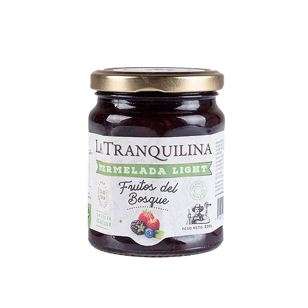 Mermelada Frutos del Bosque Light x 330 gr (La Tranquilina)