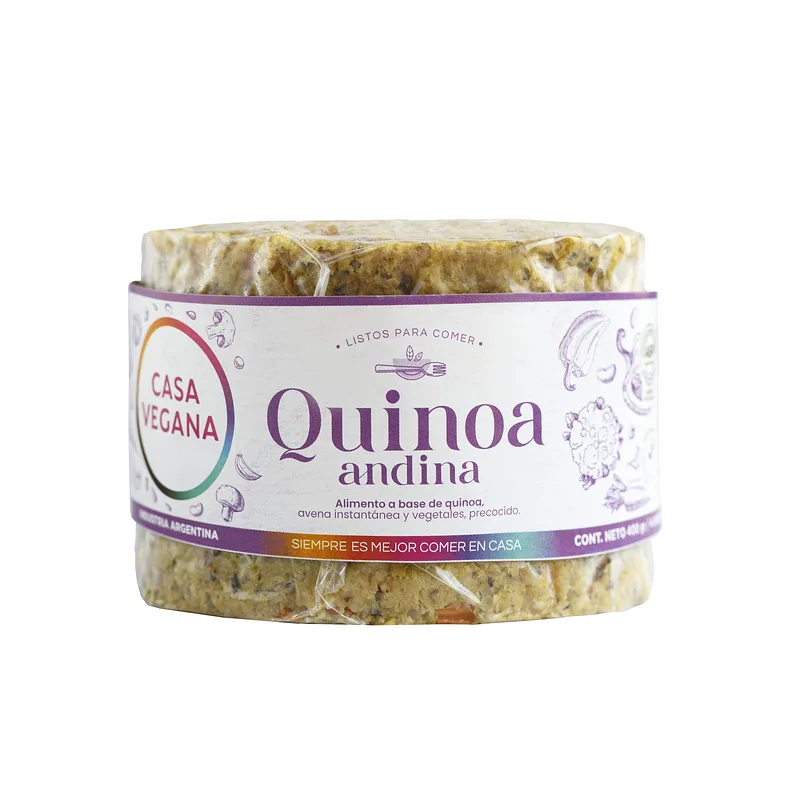 Medallones de Quinoa Andina x 400 gr x 4 u (Casa Vegana)