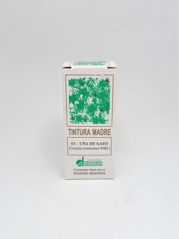 Tintura Madre 61 - Una de Gato - x 60 ml (Drogueria Argentina)