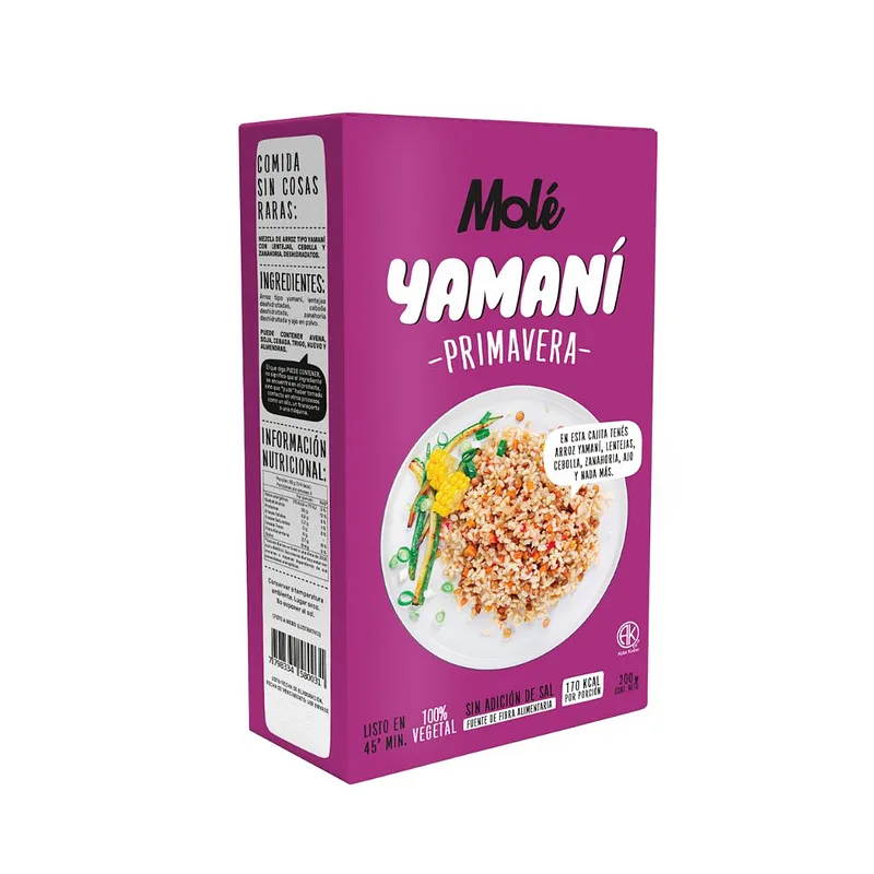 Arroz Yamani Primavera x 200 gr (Mole)