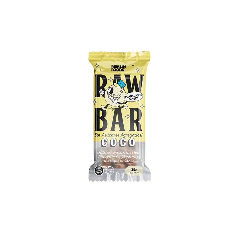 Barrita de Coco x 35 gr (Merlin Bars)