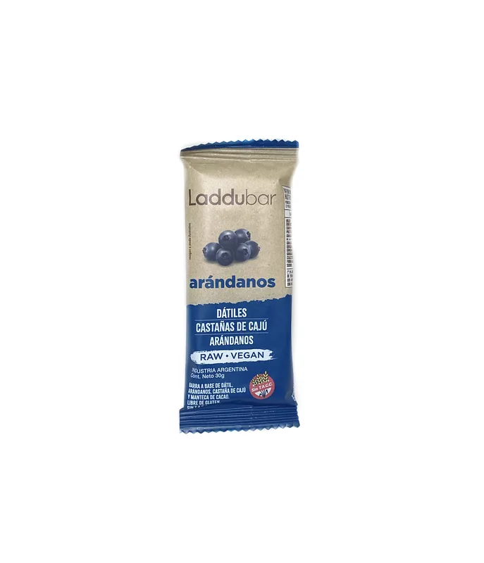 Barrita Vegana de Arandanos (Laddu)