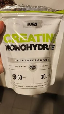 Creatina Monohidrato EEUU x 300 gr (Star Nutrition)